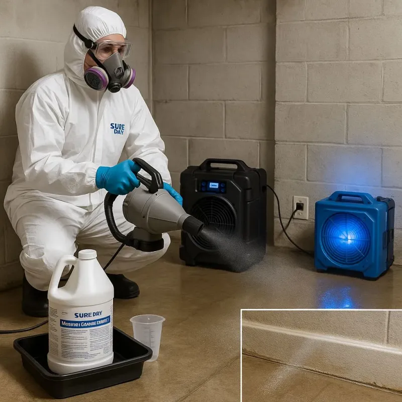 Sanitization and Odor Removal process in West Lafayette, IN