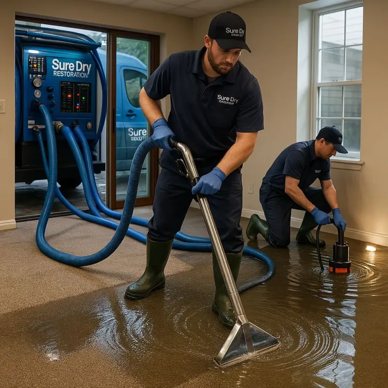 Water Extraction and Removal process in West Lafayette, IN